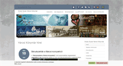 Desktop Screenshot of krudylib.hu