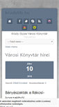 Mobile Screenshot of krudylib.hu